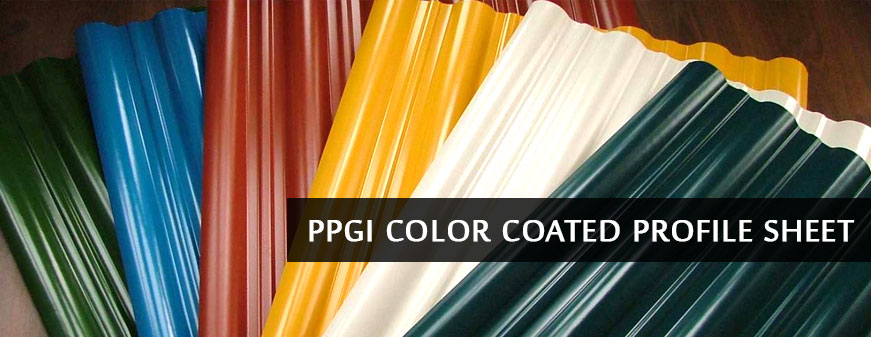 PPGI Color Coated Profile Sheet GP Coils Sheets Galvanized Sheet PPGI